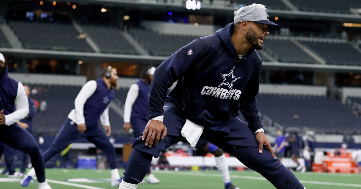 Dak's pregame fit 