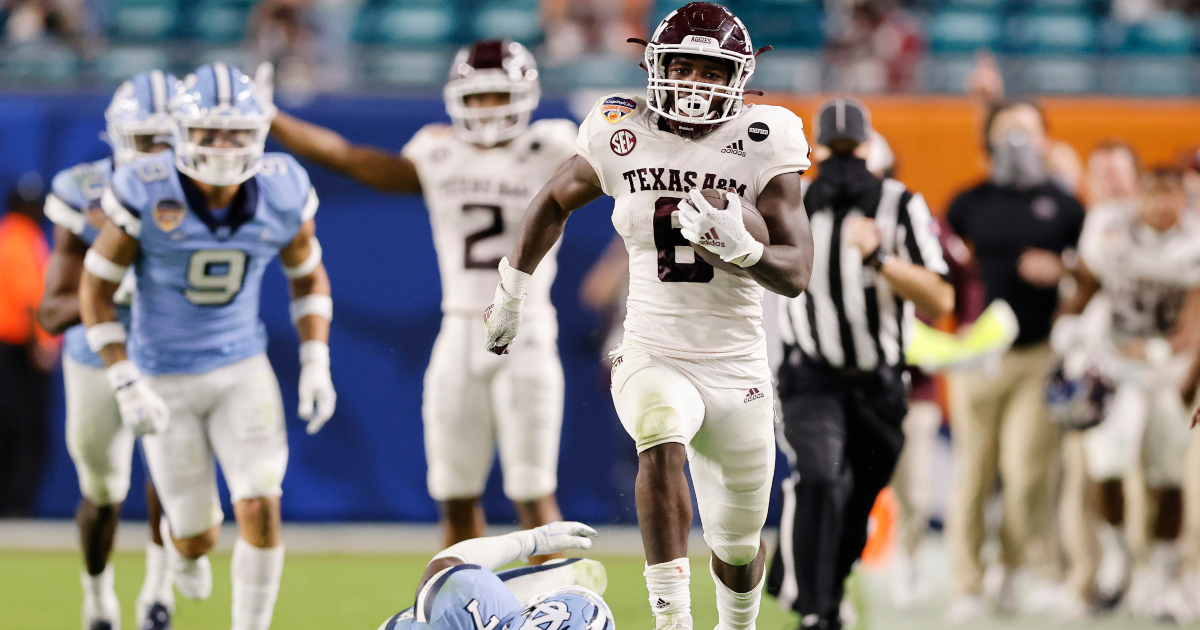 NFL Combine results for former Aggie Devon Achane