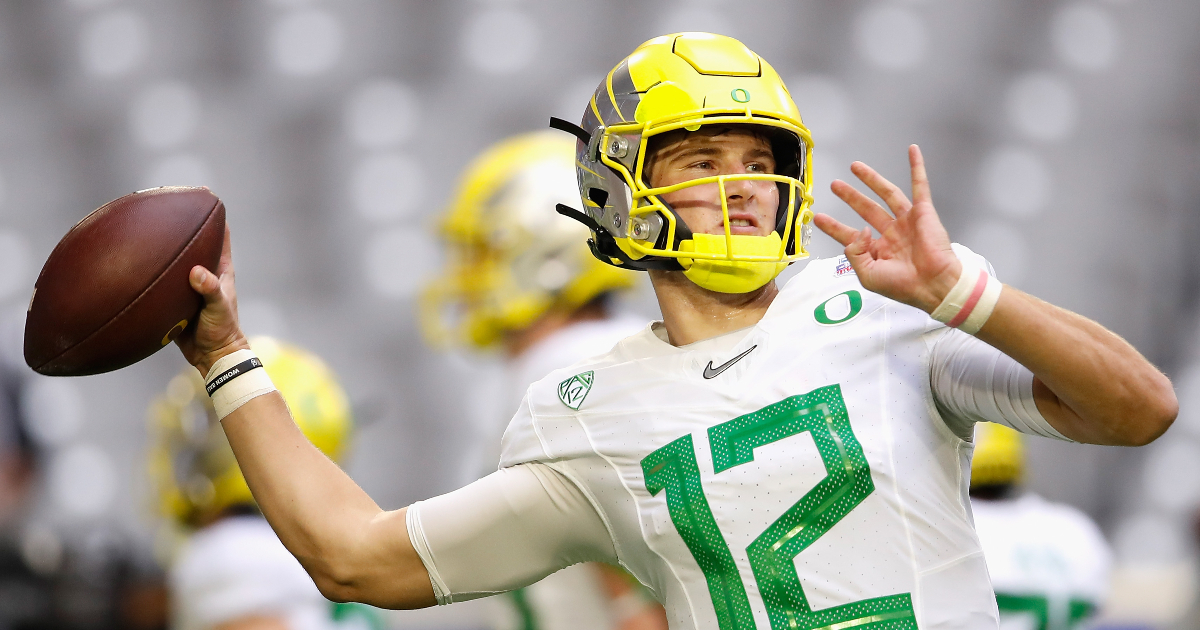 Former Oregon Quarterback Tyler Shough Named Starter At Texas Tech