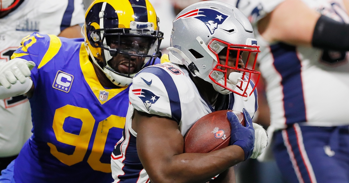 Sony Michel Los Angeles Rams New England Patriots