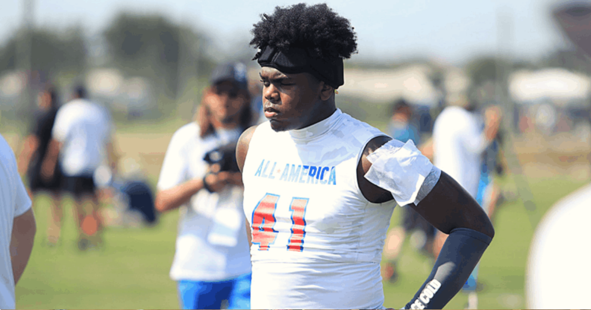 Lebbeus Overton, a 5-star class of 2023 DL, lists Kentucky in top 12 - On3