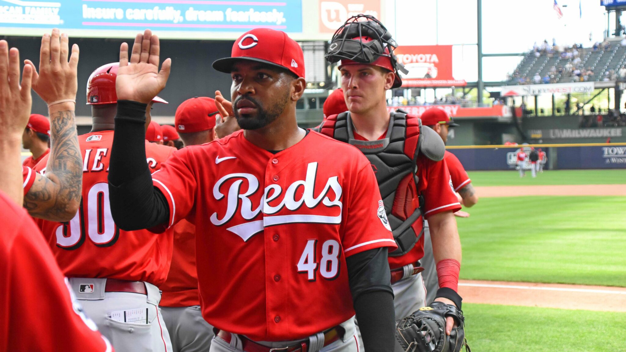 KSReds Cincinnati Reds Win Thursday, Survive Series On3