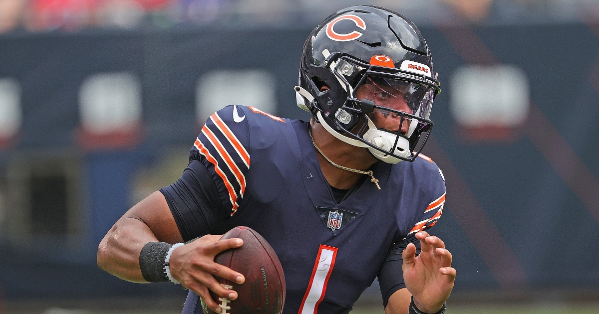 Bears quarterback Justin Fields final preseason stats are dazzling