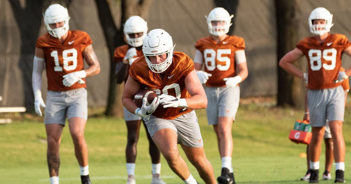 IT takes a stab at the Texas depth chart ahead of the opener On3