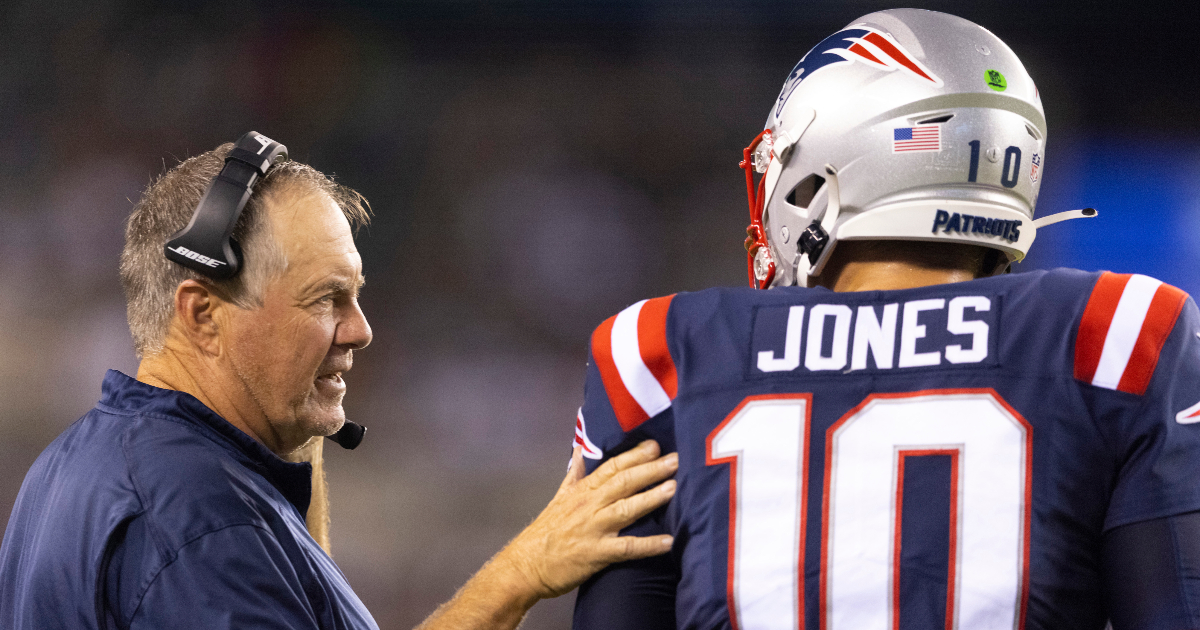 What Bill Belichick said about Mac Jones winning Patriots' QB1 role