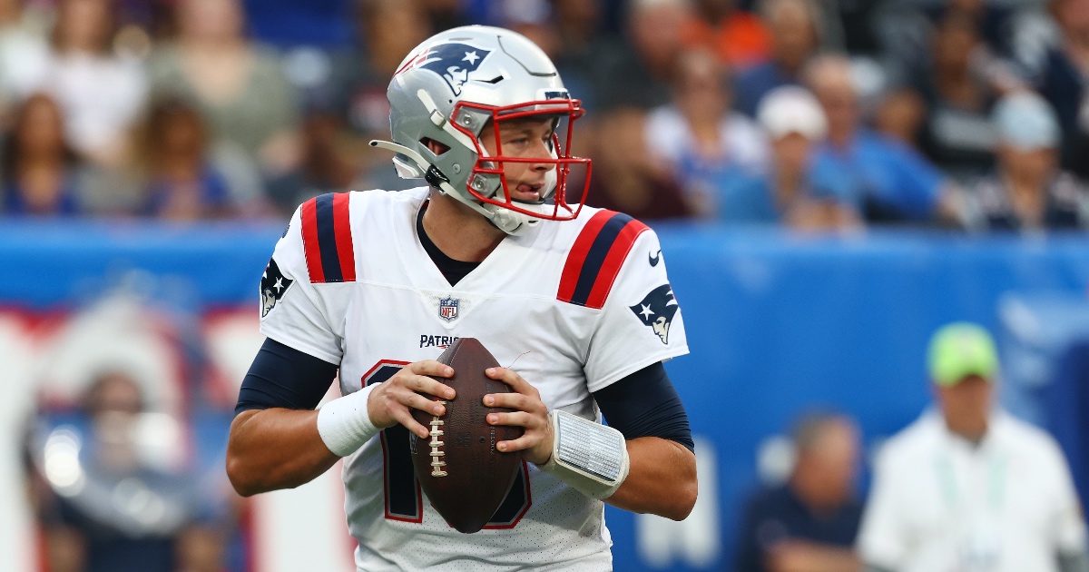 Rookie QB Mac Jones looks ready to start right now for the New