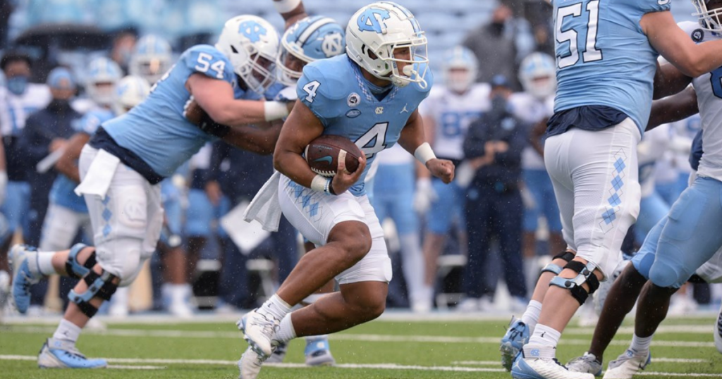 UNC Football: Ty Chandler impresses in first preseason action