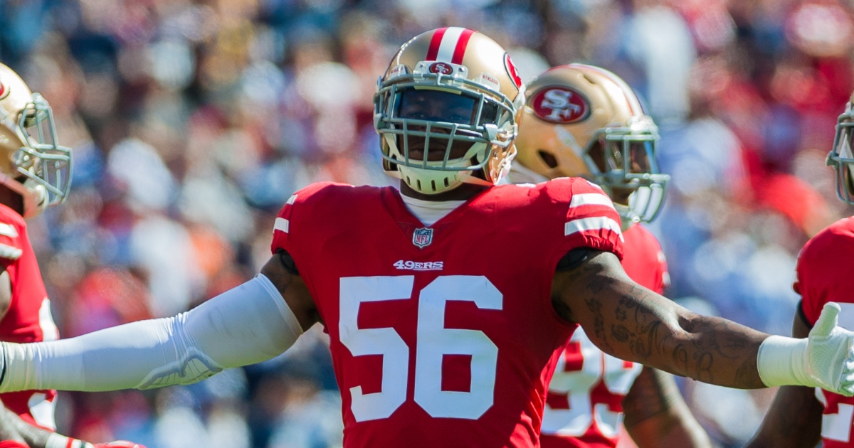 Former 49ers LB Reuben Foster working out for Jets