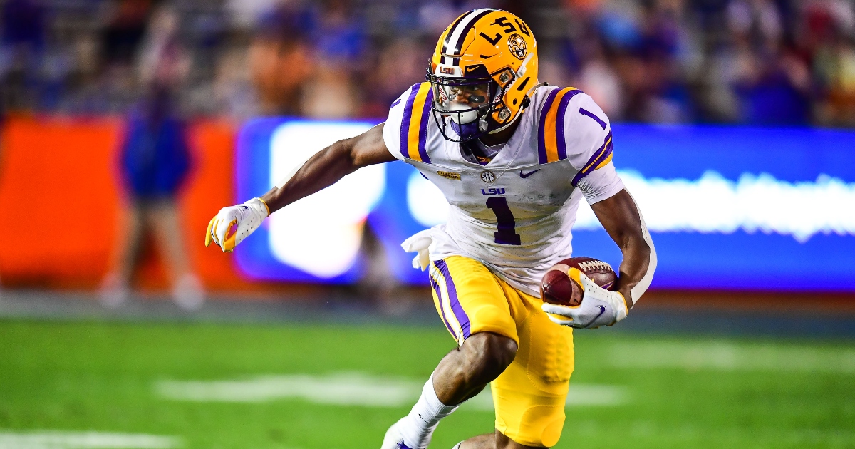 Former LSU star receiver Kayshon Boutte struggles at NFL Combine