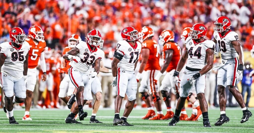 Nakobe Dean, Georgia front seven dominates in win over Clemson