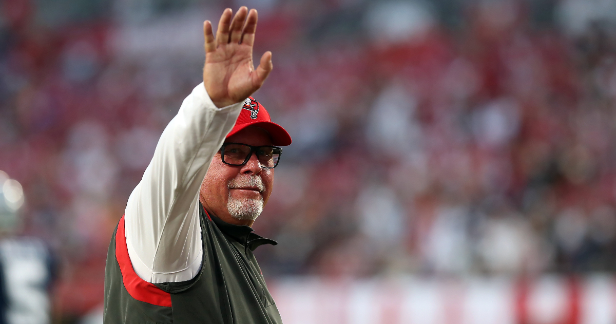 Tampa Bay coach Bruce Arians was a Virginia Tech quarterback. He's