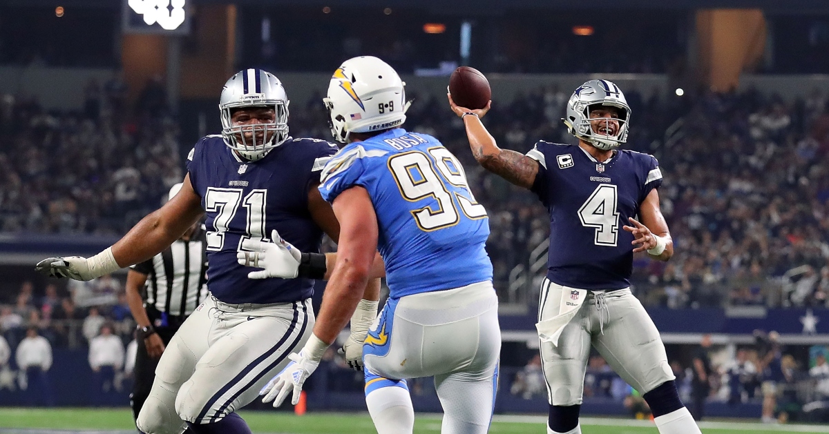 Governor Participates in Chargers vs. Texans Coin Toss