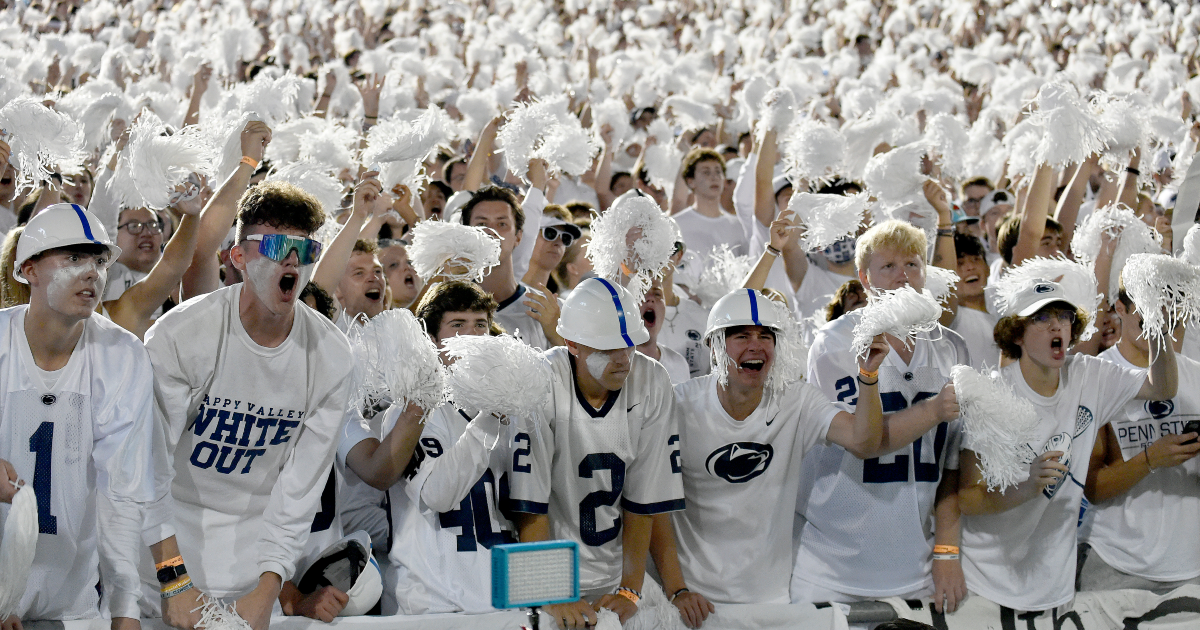 Watch Penn State Crowd Sings Livin On A Prayer On3 7945