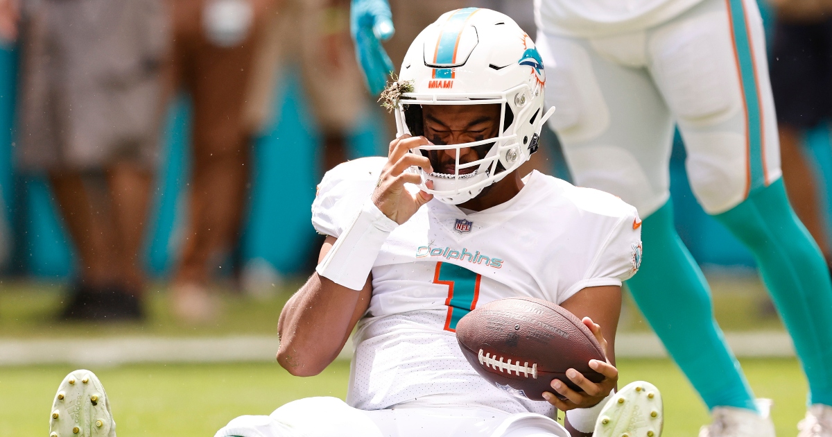 Latest injury update on Miami Dolphins quarterback Tua Tagovailoa