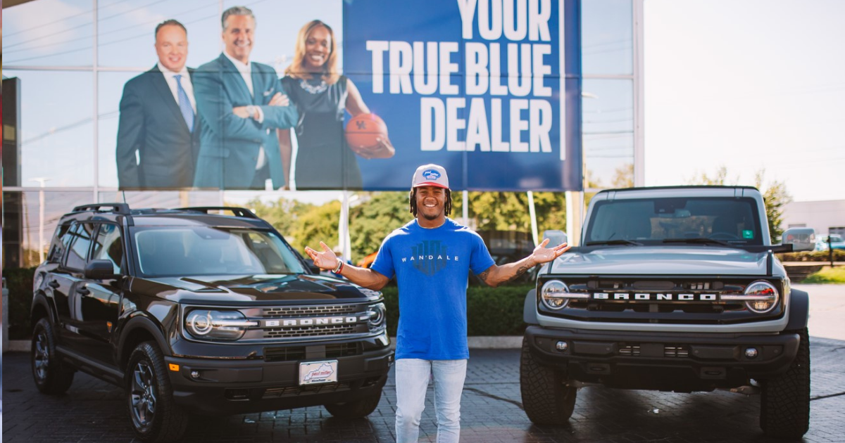 Wan'Dale Robinson inks NIL deal with Paul Miller Ford On3