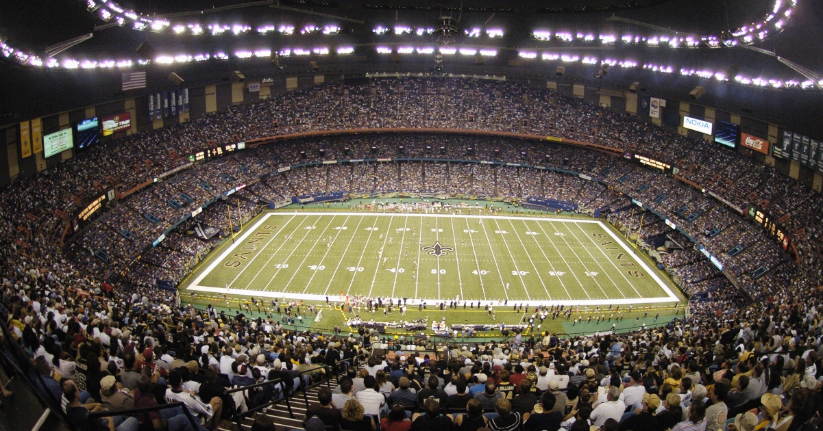 The Superdome, home of the New Orleans Saints, catches fire - On3