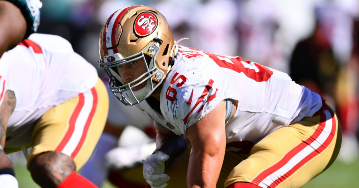 George Kittle trolls Miami, plugs business venture with intro