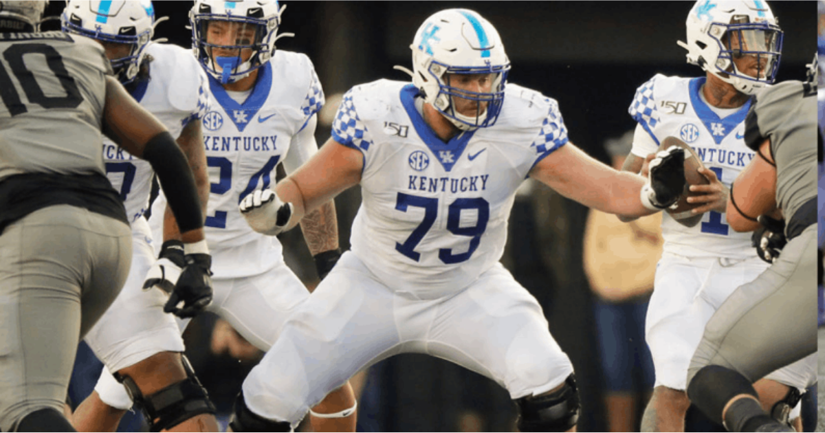 Jim Nagy on X: Kentucky has low-key become one of top developers of #NFL  OL talent. Luke Fortner makes four @UKFootball OL in Senior Bowl over past  three years, joining Logan Stenberg (