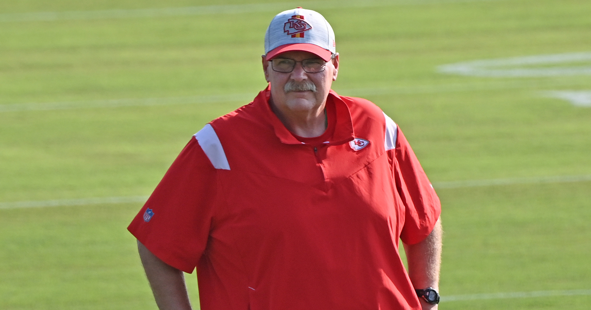 Chiefs head coach Andy Reid left the stadium in ambulance after