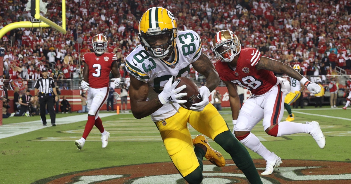 Packers WR Marquez Valdes-Scantling listed as questionable for Sunday