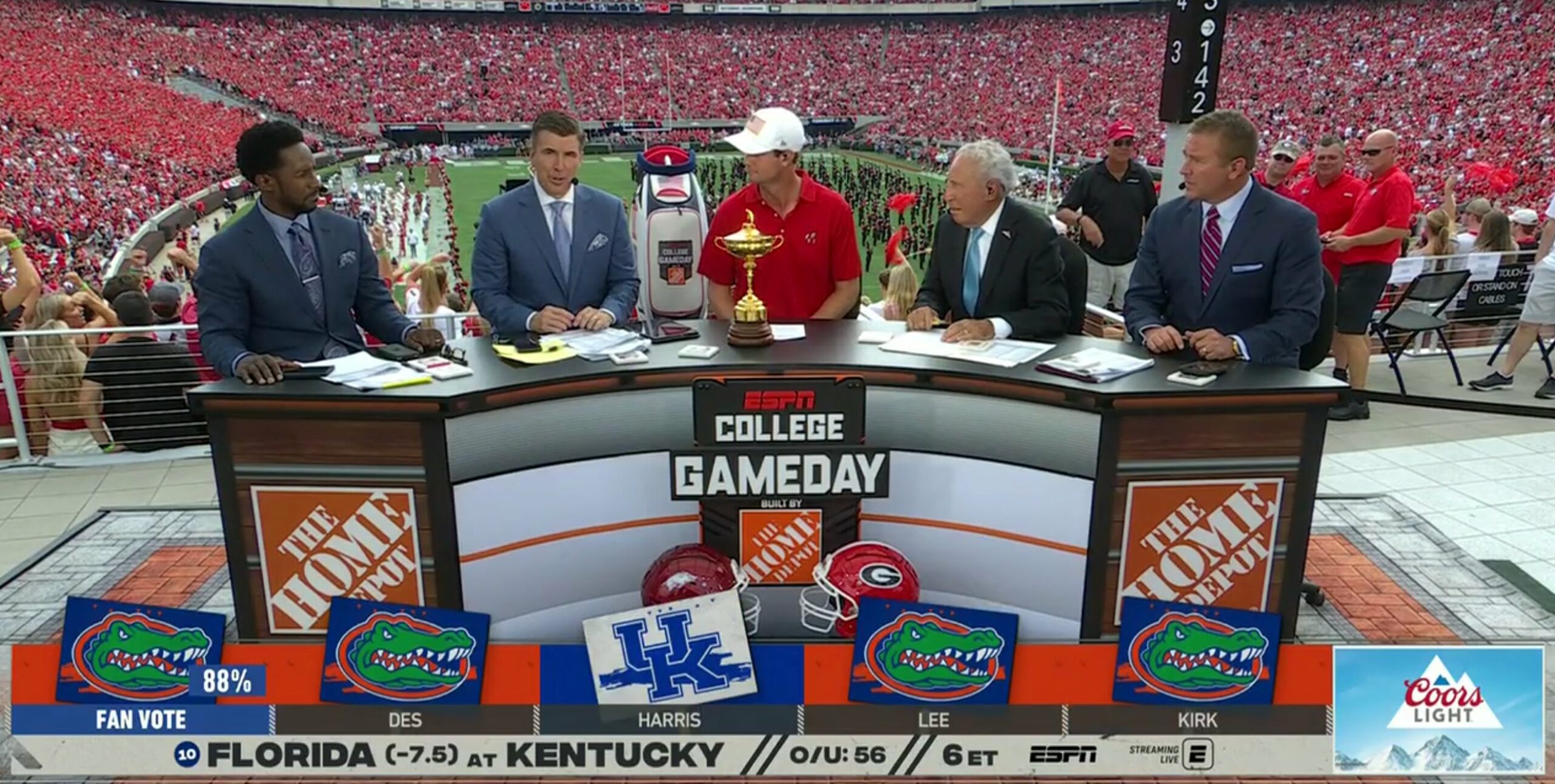 Predicting College GameDay's location for each week of the CFB season 