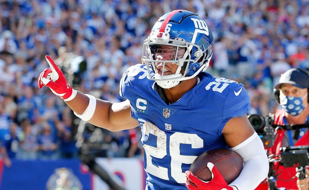 Saquon Barkley just wants the Giants to keep winning