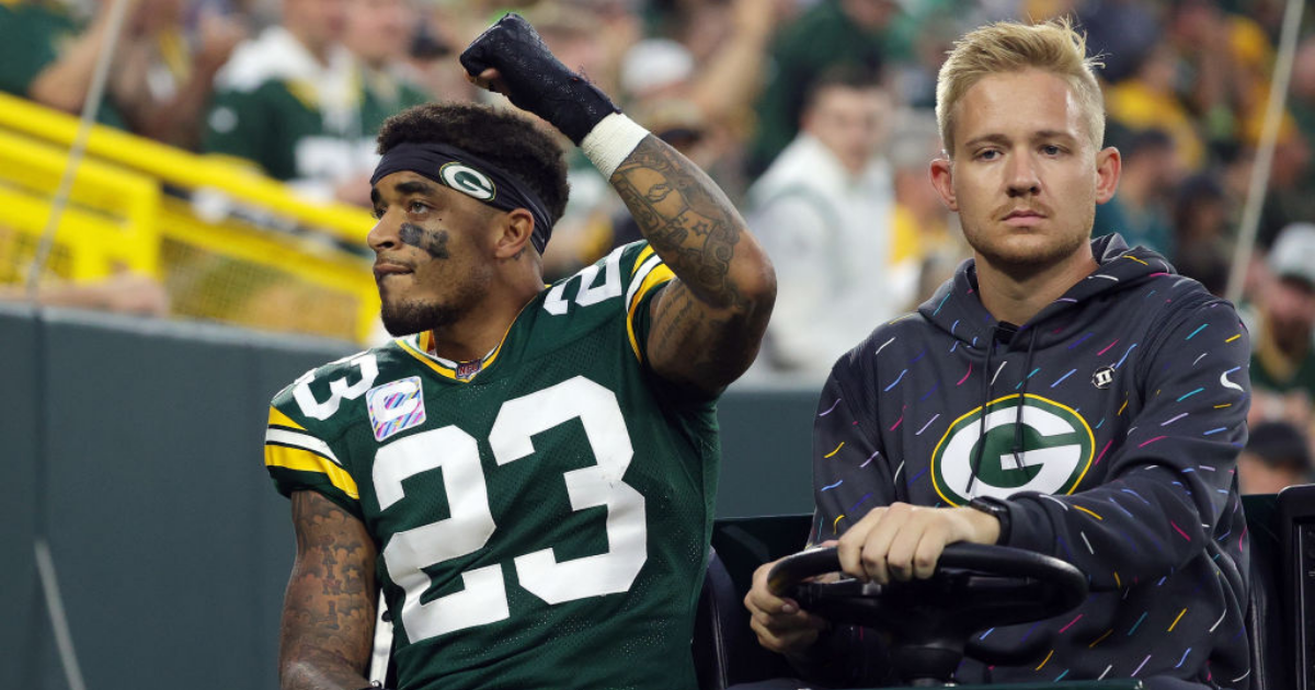 Green Bay Packers cornerback Jaire Alexander injured: Is it AC joint?