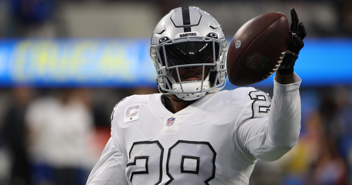 Raiders running back Josh Jacobs questionable for Chargers