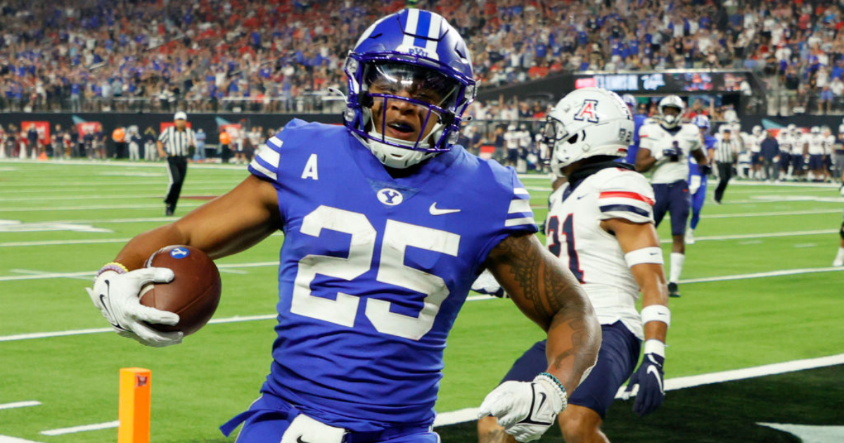 Tyler Allgeier, BYU Sophomore RB: NIL U Player of the Week