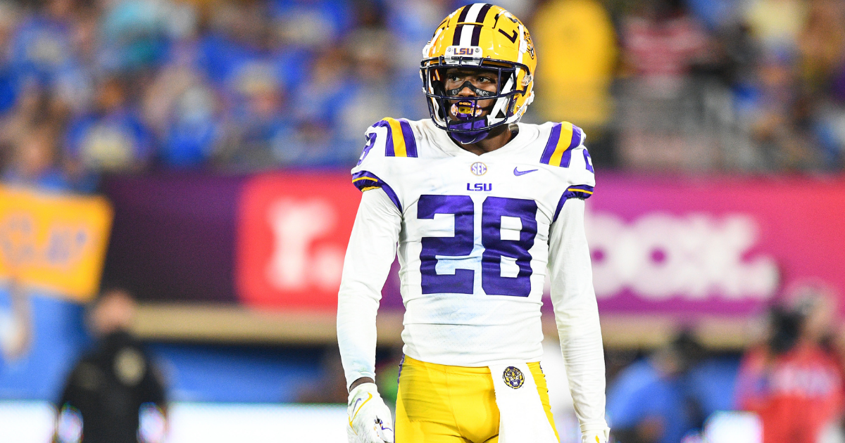 LSU top CB Stingley out indefinitely after foot procedure