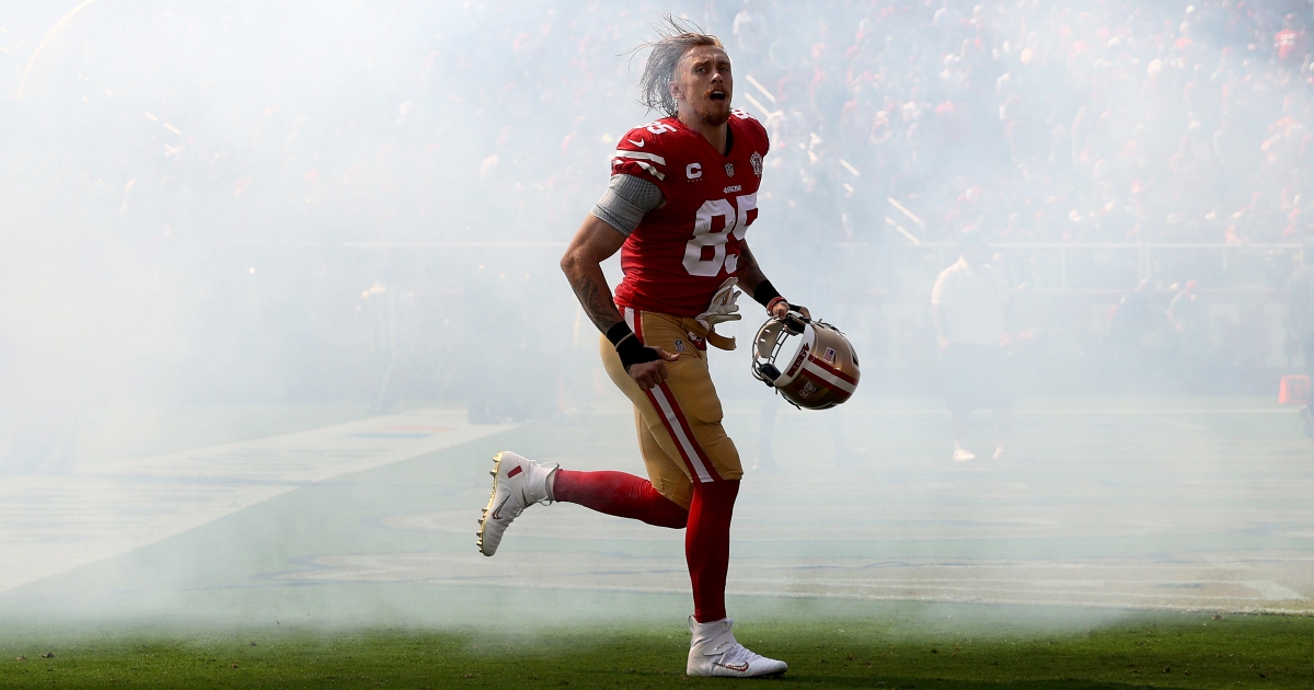 George Kittle injury: 49ers TE hurts lower leg in 2nd quarter