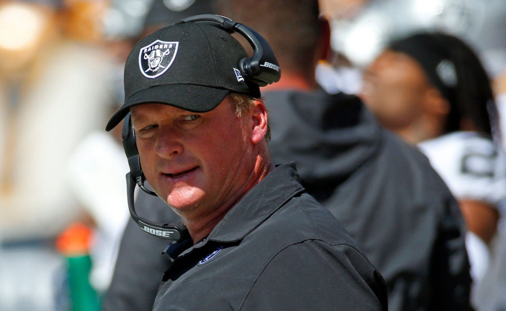 NYT: Jon Gruden sent inappropriate emails to founders of Florida-based  restaurants PDQ, Hooters