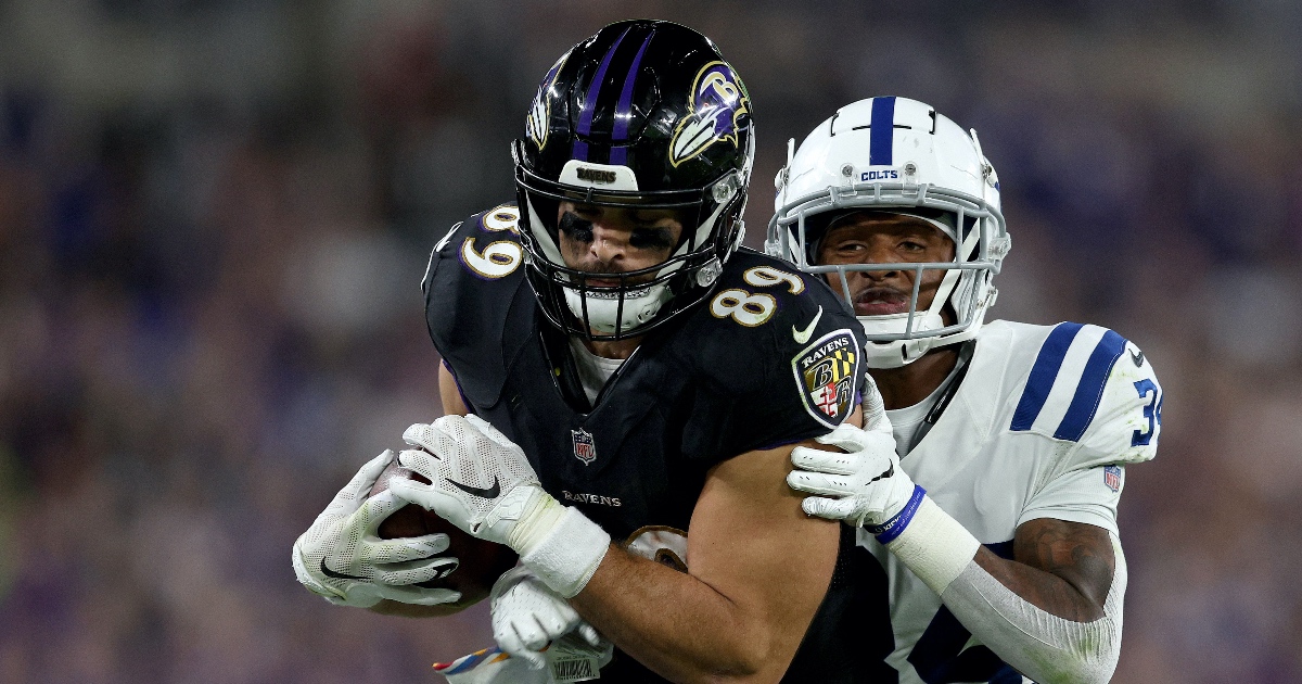 Mark Andrews of the Baltimore Ravens runs during an NFL football game  News Photo - Getty Images