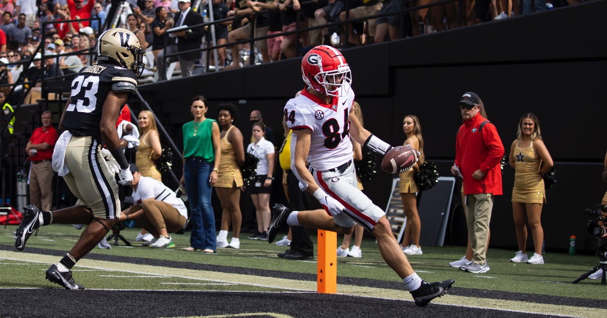 Ladd McConkey very happy with UGA offense after big win over South