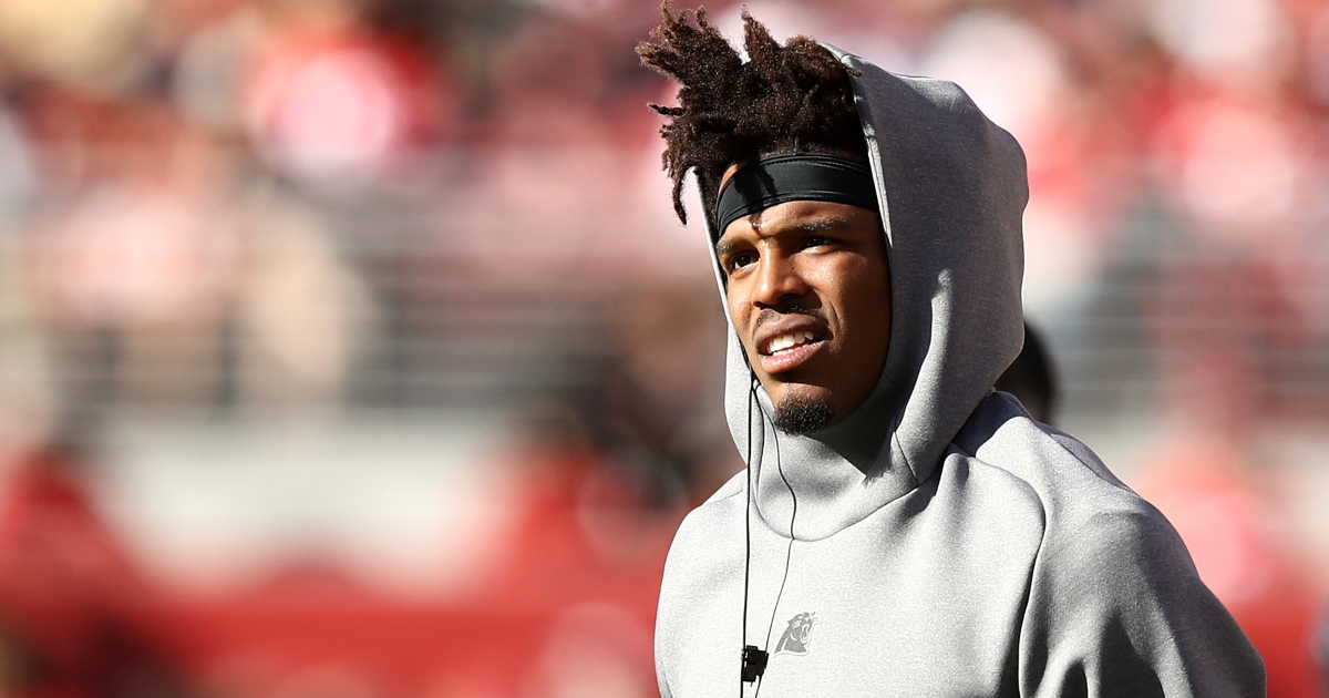 Quarterback Cam Newton is reportedly now vaccinated