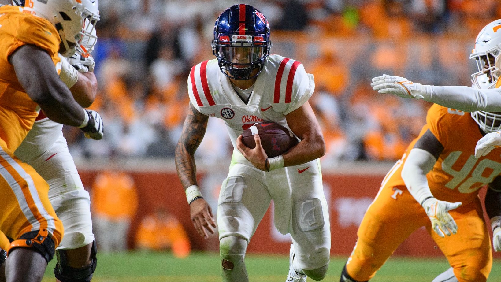 Ole Miss QB Matt Corral 2021 Highlights 