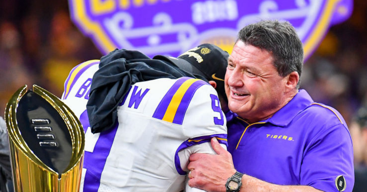 Ed Orgeron sees no difference in LSU since he was asked to step down