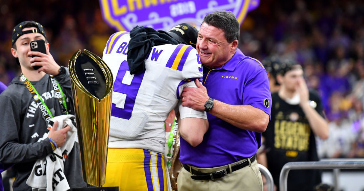 Game changer,' Orgeron says of Joe Burrow; and LSU adds QB commitment