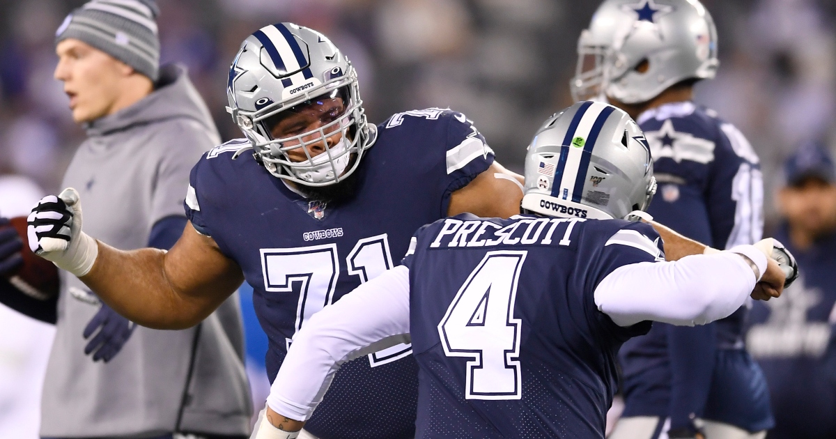 Dallas Cowboys solidify offensive line, extend tackle La'el