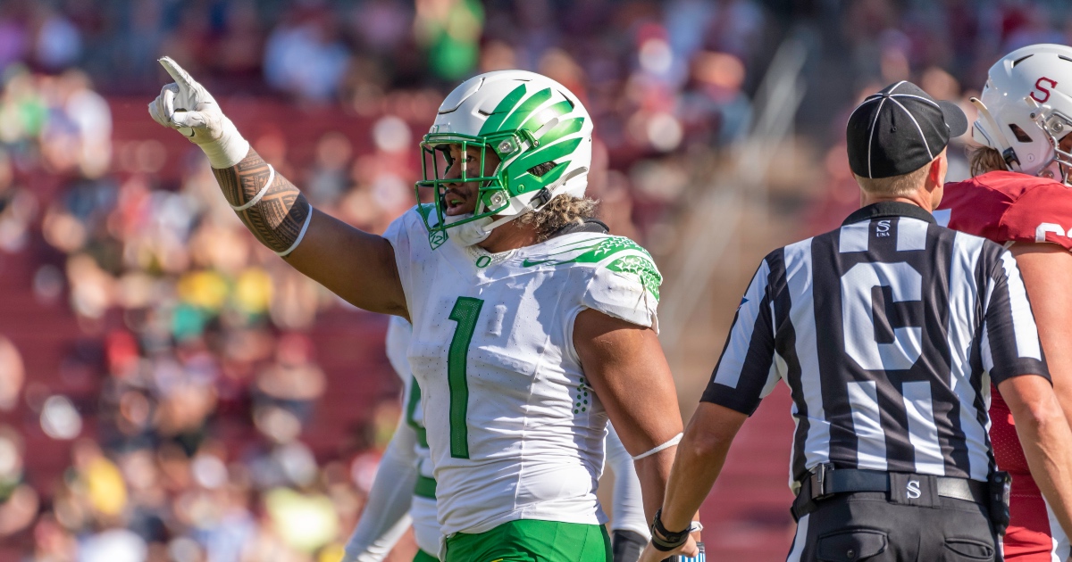 With the 148th pick in the 2023 NFL Draft, the Chicago Bears select Noah  Sewell, linebacker out of Oregon. Welcome to Chicago, @b1essah…