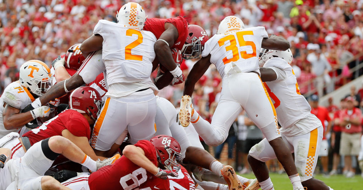 Alabama vs. Tennessee Early point spread released