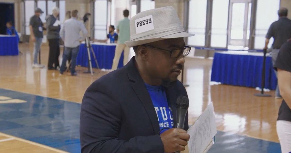 Rob Harris was the real star of Kentucky Basketball Media Day On3