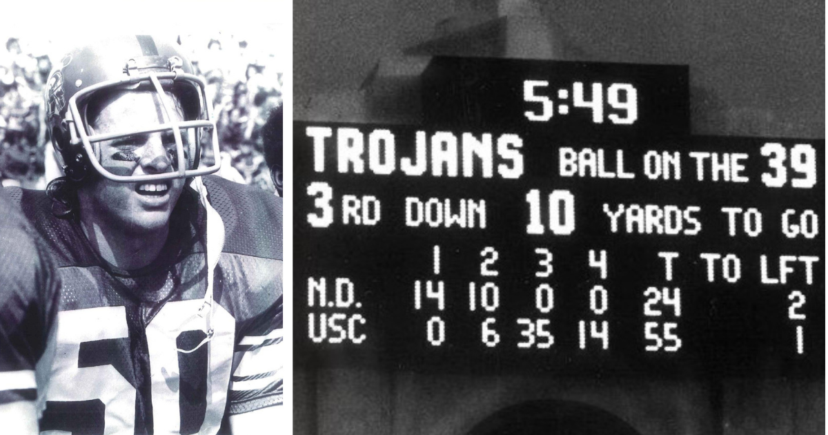 USC vs Notre Dame 1974 That Game, The Comeback and the End of an Ara