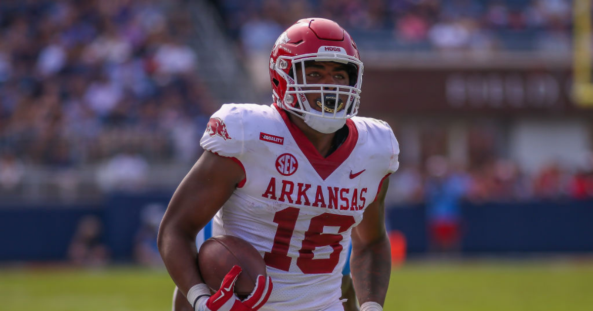 Razorbacks' Treylon Burks selected No. 16 by Tennessee Titans