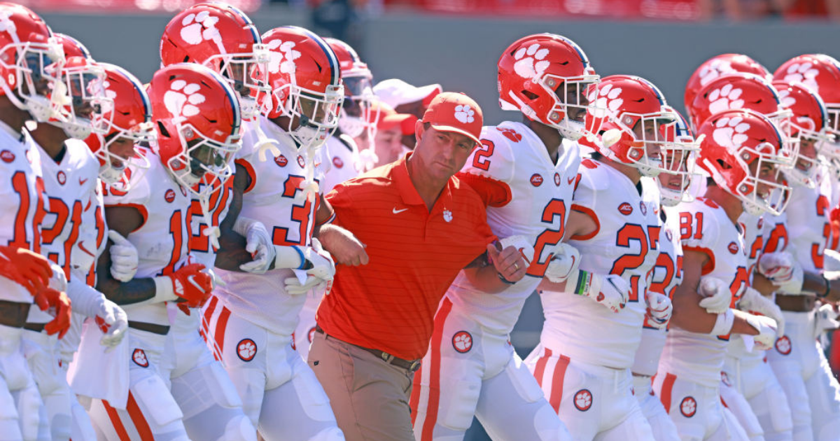 Clemson football releases players out for NC State game