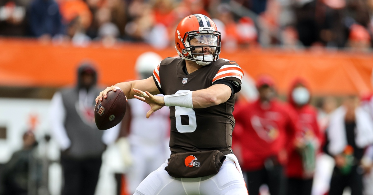 Browns' Baker Mayfield starting against Steelers, shoulder better