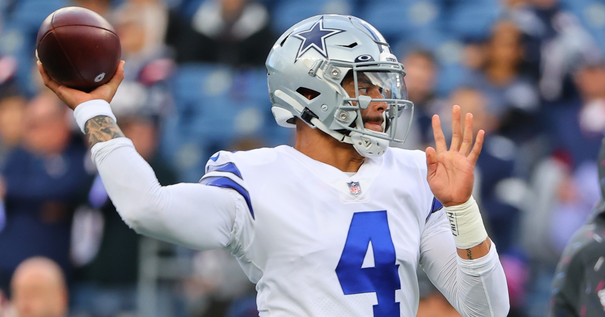 Dallas Cowboys QB Dak Prescott must cross the threshold to play