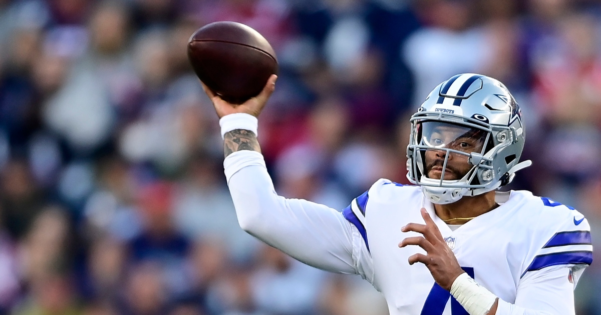 Cowboys quarterback Dak Prescott officially 'questionable' for