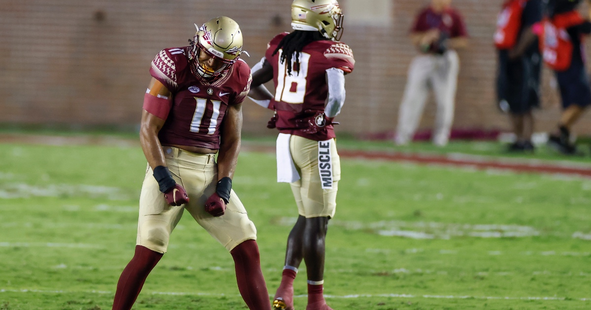 WATCH: Jermaine Johnson scoop-and-score gives Florida State lead over  Clemson