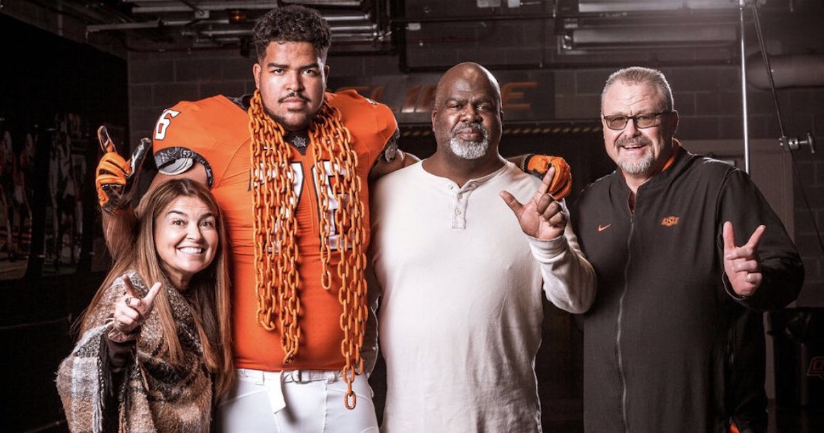 2022 offensive tackle Calvin Harvey flips commitment to Oklahoma State On3
